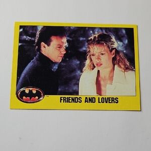 Topps Friends and Lovers Card - Yellow and Black